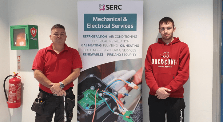 Conal McCrissican, a Level 3 Electrical Installation apprentice at SERC , has beaten off stiff competition at the Northern Ireland Regionals of the SPARKS Apprentice of the Year, securing a place in the Grand Final of the UK wide competition